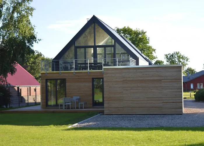 Haus Berta Exklusives Architektenhaus Fehmarn, Strandnah Casa de Férias Fehmarn